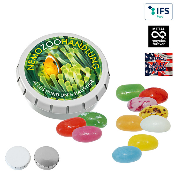 Super M Click Clack Tin Jelly Beans