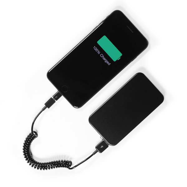 Câble format téléphone - BLANC