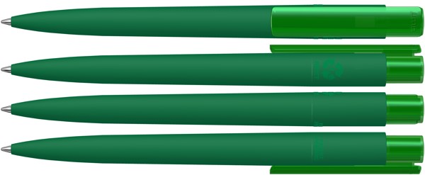 RECYCLED PET PEN PRO K transparent GUM - vert foncé