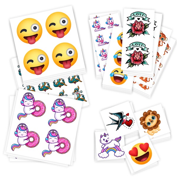 Customized temporary tattoos Ottavia - 10x10