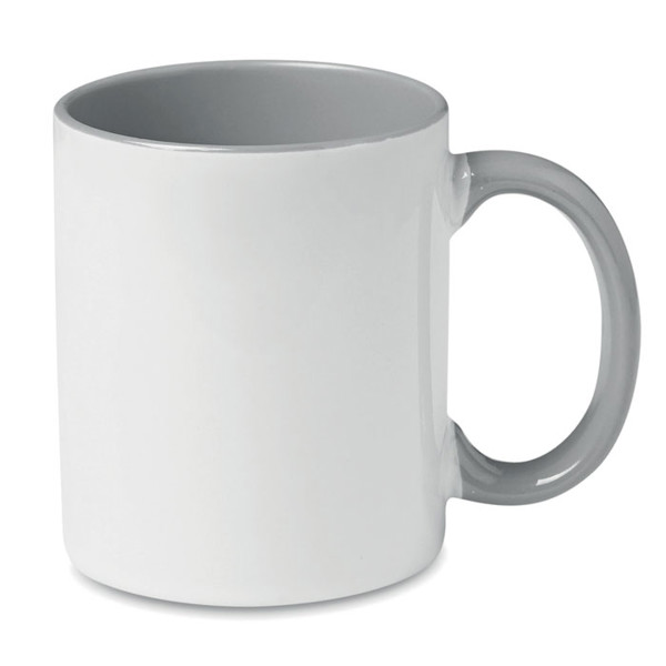 Coloured sublimation mug Sublimcoly - Grey