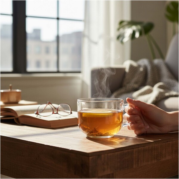 Citizen Green Breakfast 700 ml glass mug