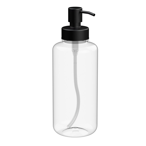 Soap Dispenser "Deluxe" 1.0 L, Transparent