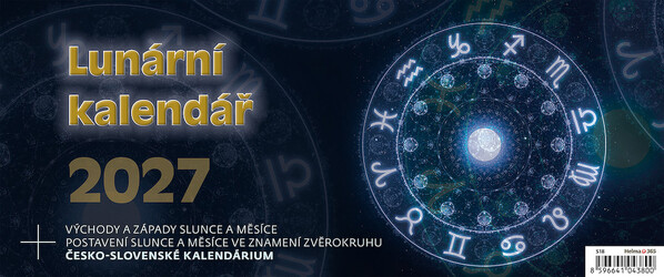 Stolní kalendář Lunární 2027