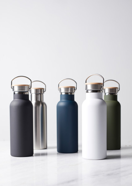 VINGA Miles Thermos Bottle 500 ml - Black