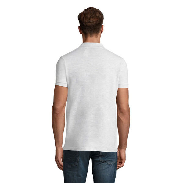 PERFECT MEN Polo homen 180g - CinzaM