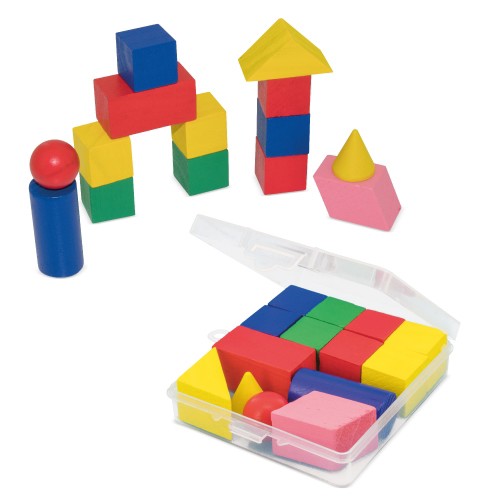 PUZZLE EN BOIS GÉOMÉTRIQUE
