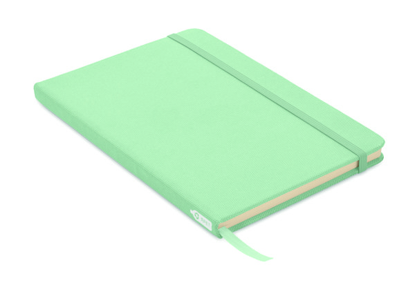 Carnet A5 couverture RPET 600D Note Rpet - Vert Menthe