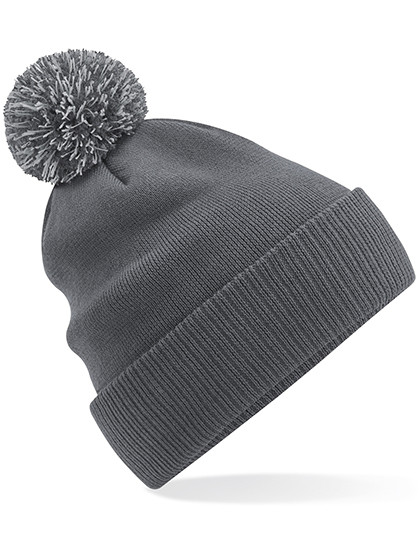 Recycled Snowstar® Beanie - Graphite Grey / Light Grey / One Size