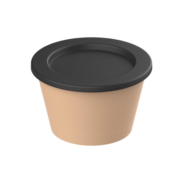 Togoplus" Dip Cup, 100 Ml - Basic Brown / Black