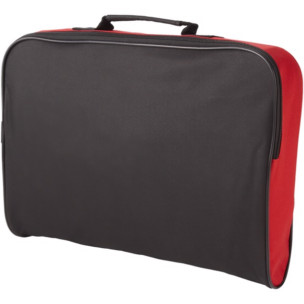 Florida conference bag 7L - Solid Black / Red