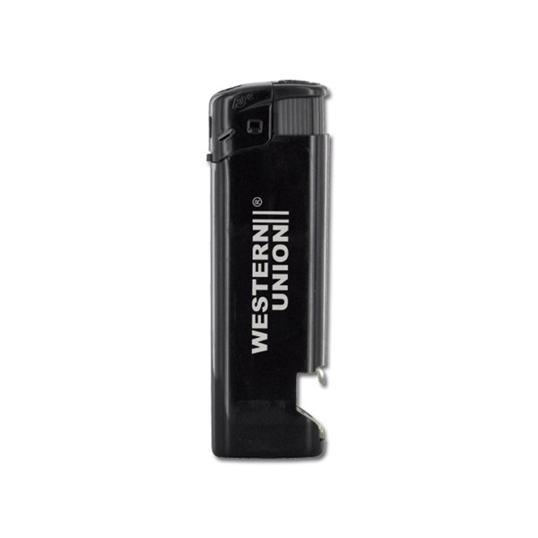 PIEZO' CIGARETTE LIGHTER WITH BOTTLE OPENER - Blanc / 