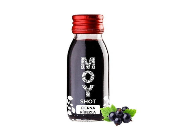 MOY SHOT ČIERNA RÍBEZĽA 60ml