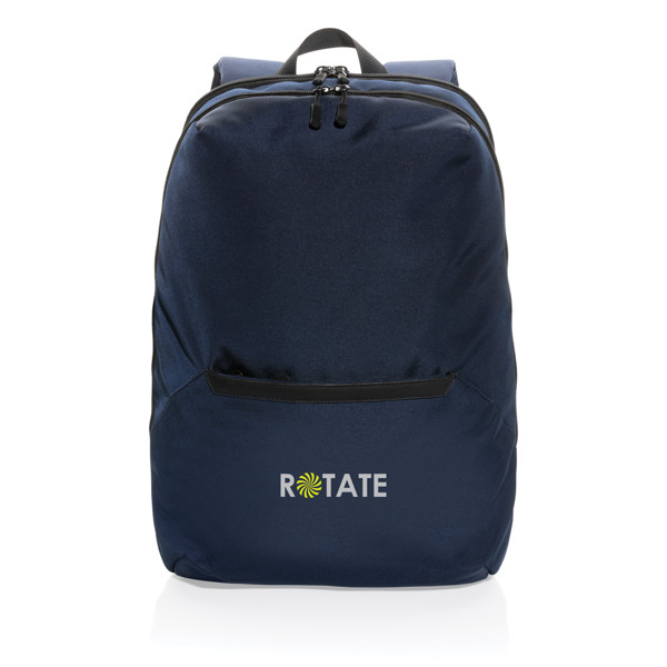 Impact AWARE™ 1200D 15.6'' modern laptop backpack - Navy / Blue