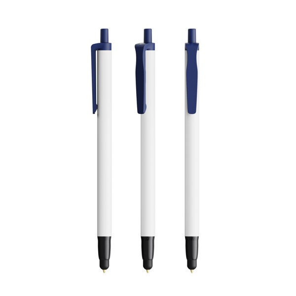 BIC® Clic Stic Stylus Ecolutions® Stylo-bille - Bleu Marine Recyclé
