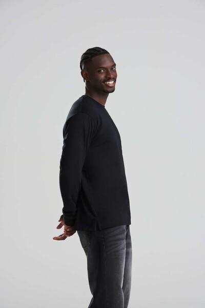 Awdis 180 Long Sleeve T - Arctic White / S