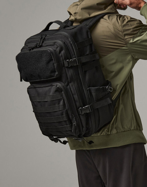 Molle Tactical 35L Backpack - Black / ONE SIZE
