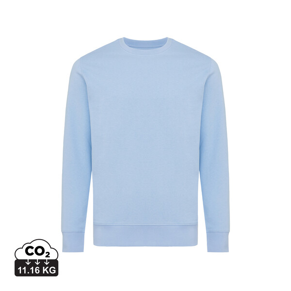 Lehká mikina Iqoniq Etosha z recykl. bavlny - Sky Blue / XS