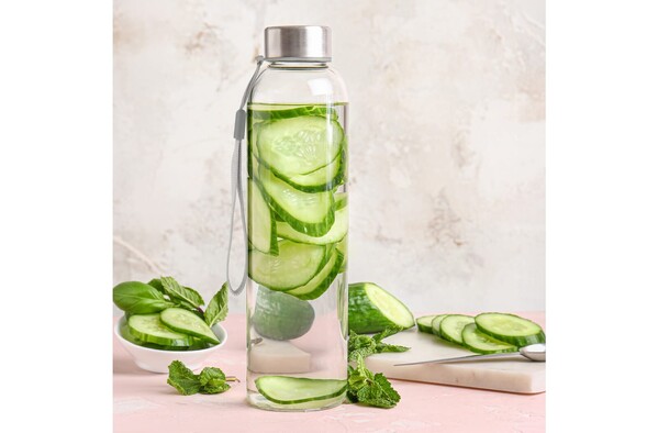 Bouteille d’eau en verre 500ml