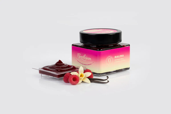 Malina - Malinový džem s bourbon vanilkou