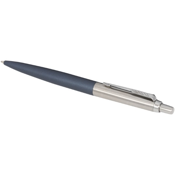 Stylo bille mat Jotter XL  Parker avec finitions chrome (encre bleue) - Bleu