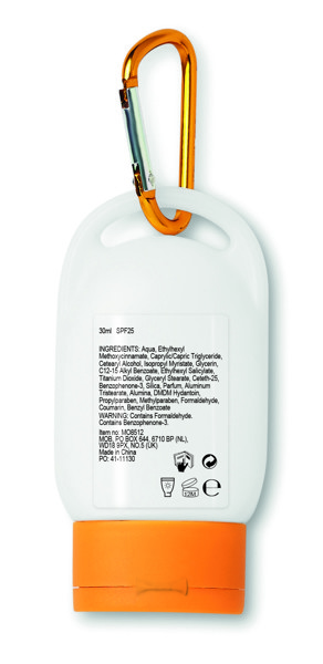 Protezione solare Suncare - Arancio