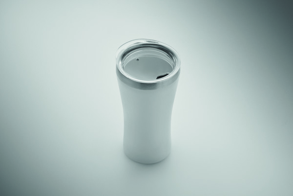 Doppelwandiger Trinkbecher 160 ml Oz - Weiß