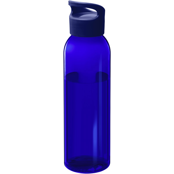 Bottiglia termica da 500 ml in plastica riciclata blu