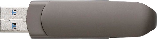 Zinc alloy USB stick Harlow - Gun Metal