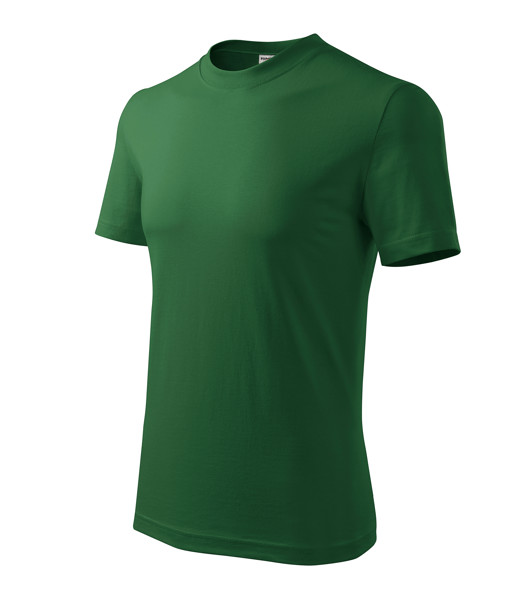 Tričko Unisex Rimeck® Base - Lahvově Zelená / 4XL