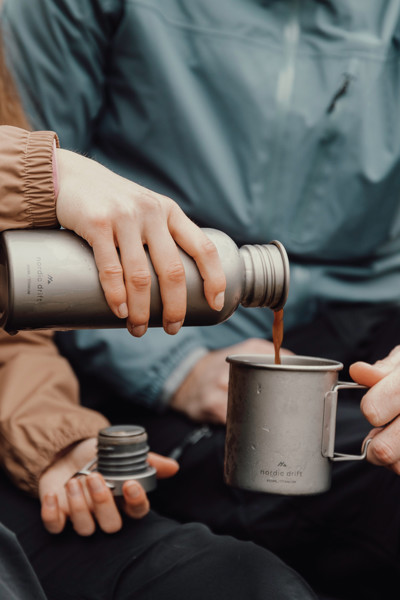 Nordic Drift Trail Ultra Light Titanium 450ml Cup