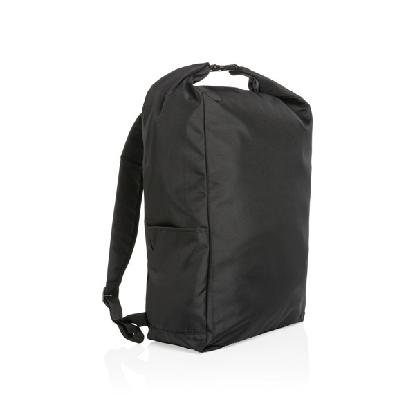 Impact rolltop backpack rPET, 31L - Black