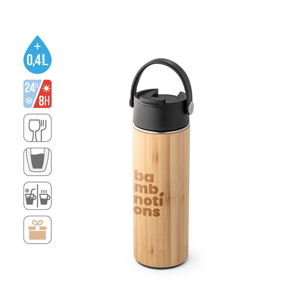 LAVER. Vakuumski izolirana termos boca od 440 ml