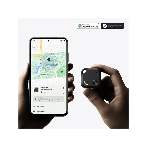 VIBETAG - BND552 - Traceur compatible avec les systèmes Apple et Android