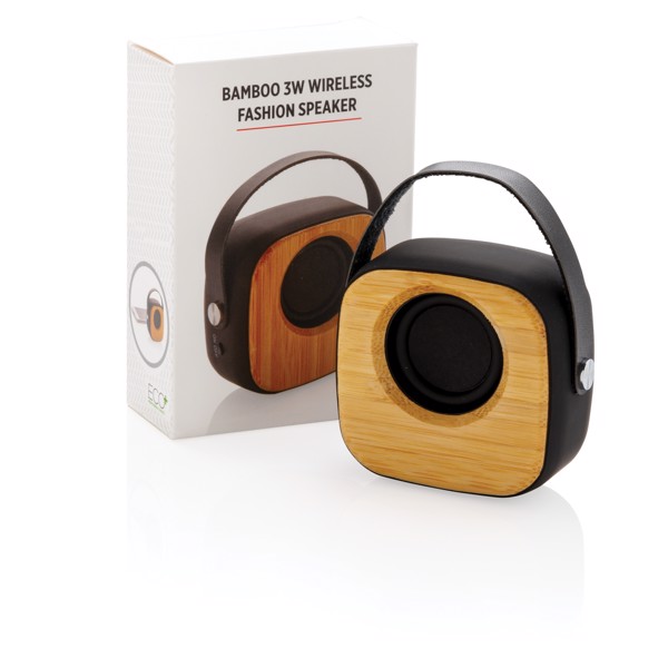 XD - Bamboo 3W Wireless Fashion Speaker