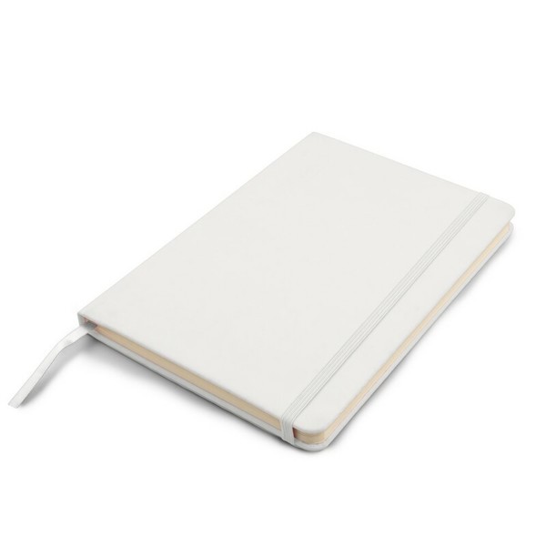 Magnetic notebook A5 | Aurora - white