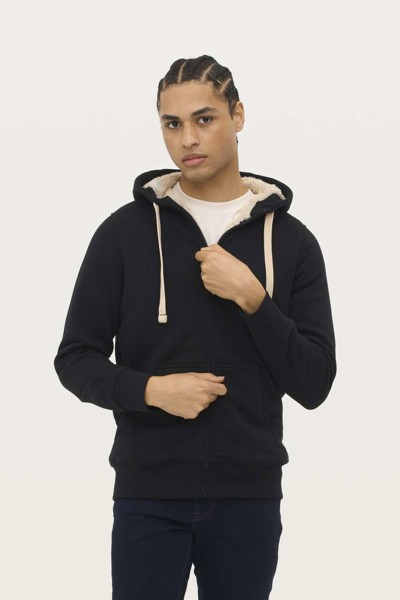 Sol's Sherpa - Unisex μπουφάν με φερμουάρ και επένδυση "Sherpa" - Grey Melange / S