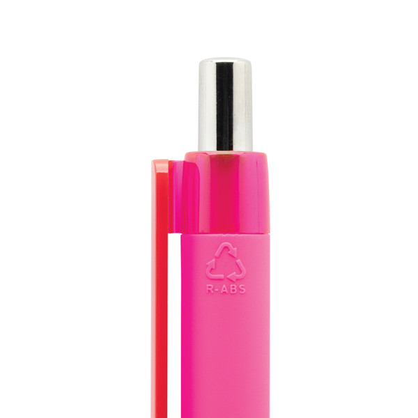 X8 RCS certified R-ABS smooth touch pen - Pink