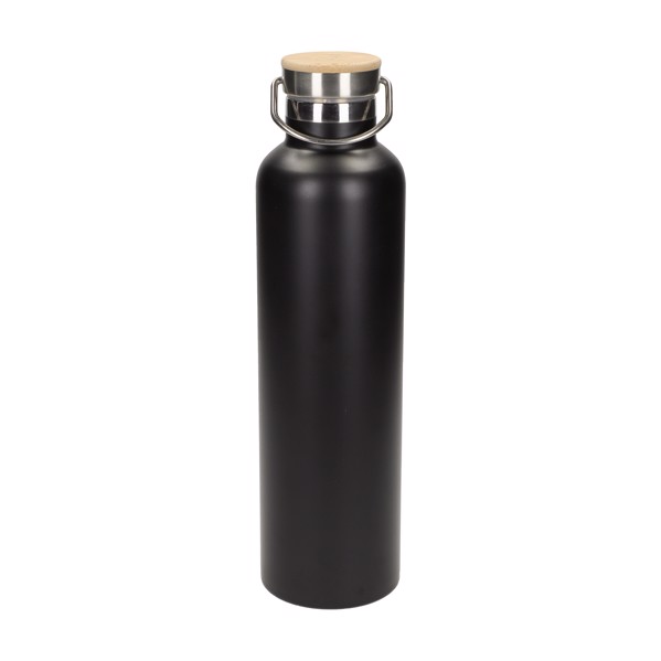 Bouteille Isotherme "Cascada" 1 L - Noir