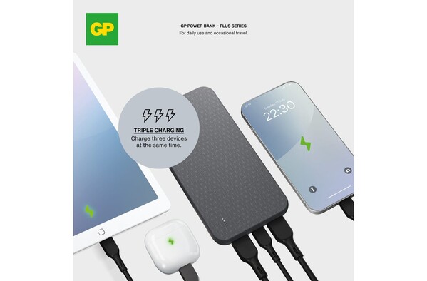 GP B+ Series Powerbank 10000 mAh - Noir