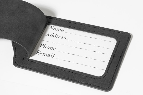 Rpu Passport And Tag Set TwinPass - Black