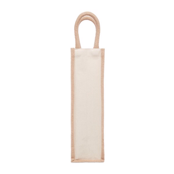 Campo Di Vino jute wine bag, 320 g/m² canvas