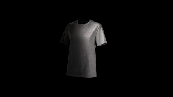 T-shirt en coton recyclé non teinté Iqoniq Manuel - Heather Grey / M