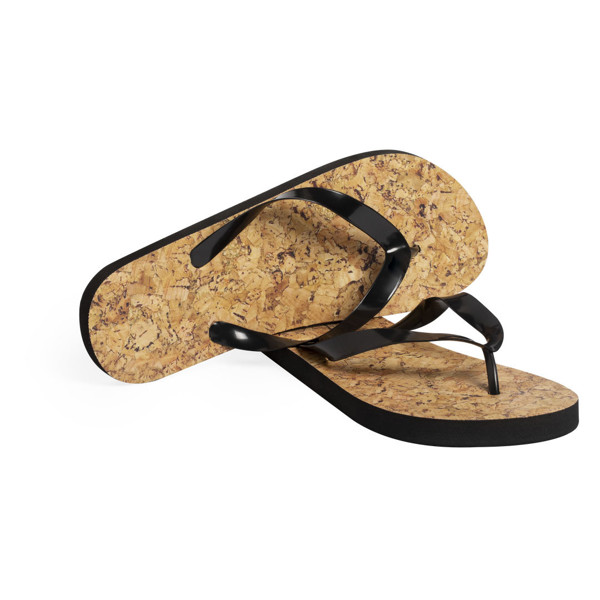 Chanclas Sebrin - Negro / MUJ