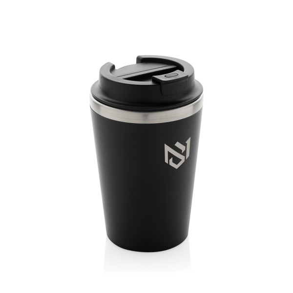 Termo hrnček 350ml Java z RCS recykl. PP - Čierna
