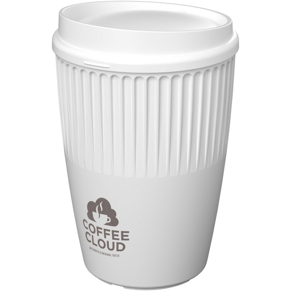 Copo térmico de 350 ml "Cirrus" - Branco