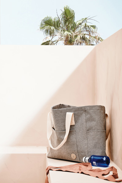 VINGA Sortino beach bag - Grey