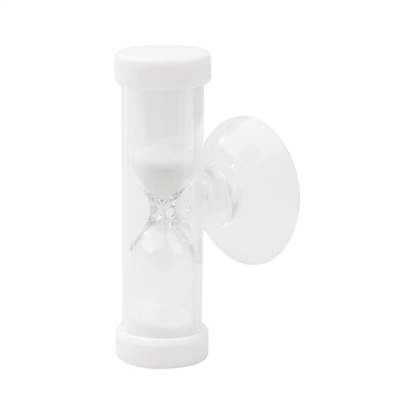 Sablier Sandy - Blanc / Transparent