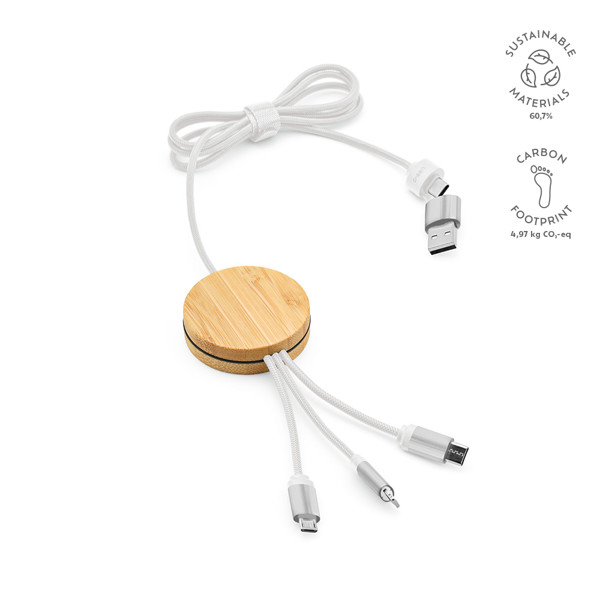 Feynman Cable - Hvid