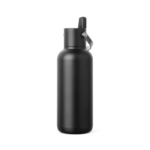 VINGA Cael RCS SS sip bottle 600ML - Black